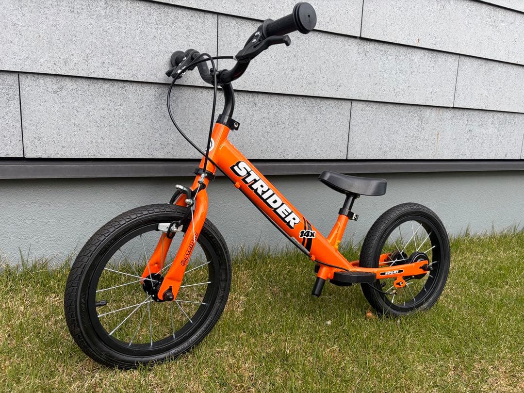 STRIDER 14x ストライダー 14x サンシャインオレンジ【美品】 Amazon.co.jp: ストライダー 14x (STRIDER 14x) 14インチ 車体