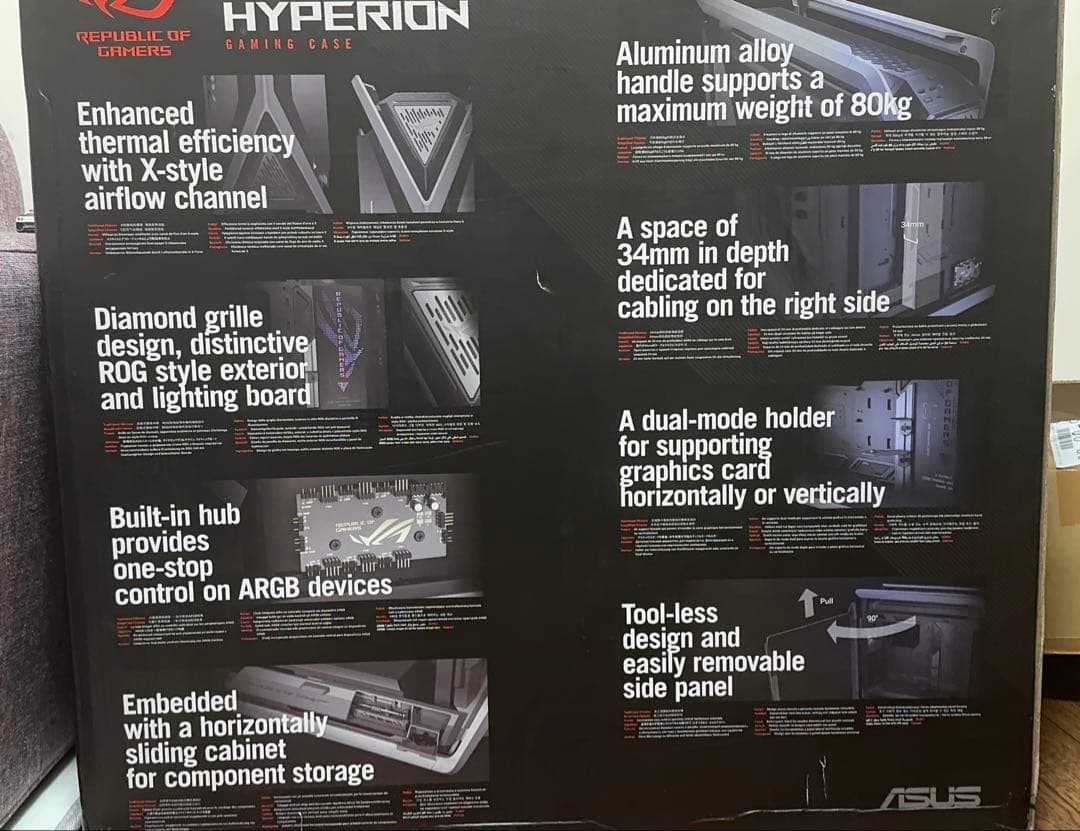 ROG HYPERION ゲーミングPCケース