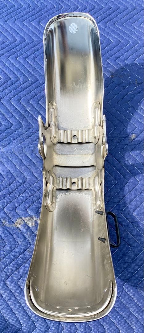 錆ほぼなし SR400 SR500 ヤマハ純正 フロントフェンダー ゴム類付き