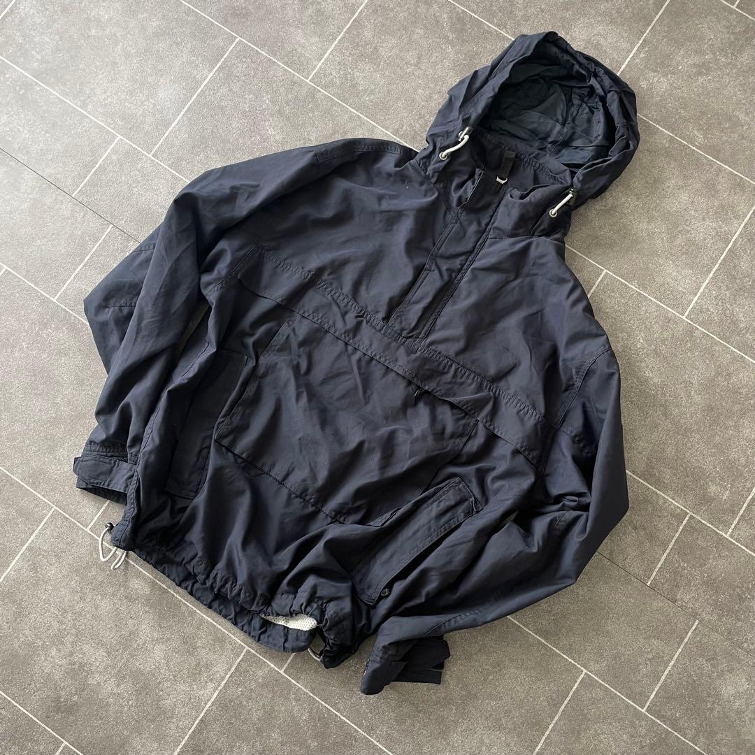 OLD GAP ハーフジップ アノラック 紺 M テック系 00s 古着 - メルカリ