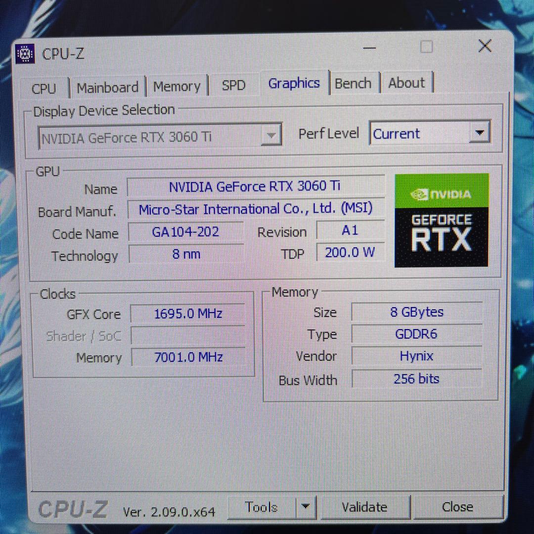 自作ゲーミングPC i7 8700 M.2 SSD 2TB RTX 3060Ti