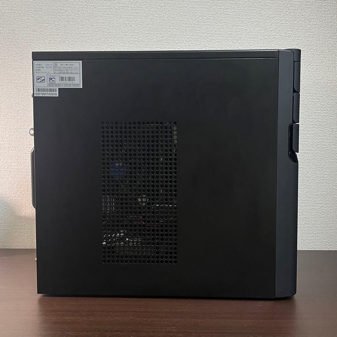 iiyama ゲーミングPC Core i3 9100 GTX1060 4TB