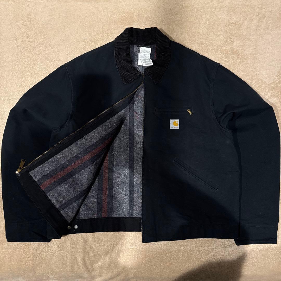 カーハート　デトロイトジャケットJ01 CarHartt(カーハート) デトロイトジャケットJ01 BLK J01 BLK ブラック