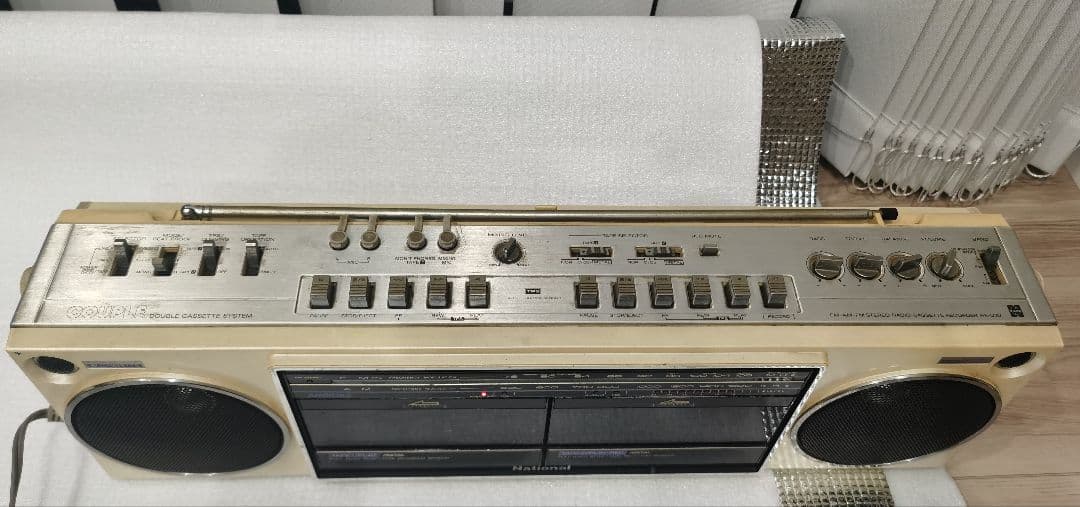 National ラジカセ　RX-D30 COUPLE レトロ
