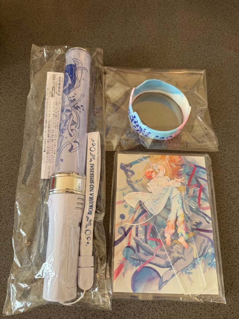 めいちゃん 僕等の色彩 ペンライト·アクスタ·ラババン セット - メルカリ