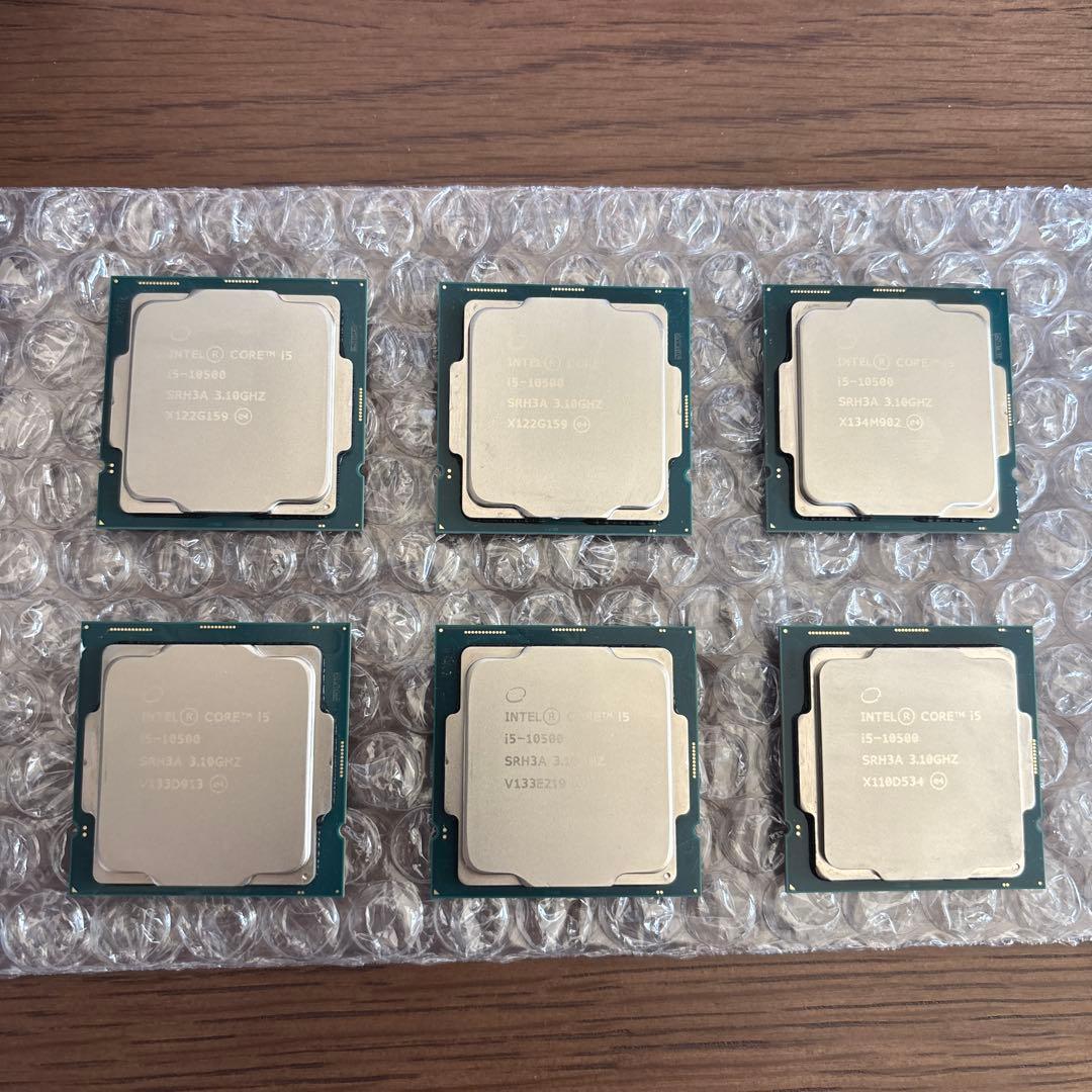 CPU Intel core i5-10500 × 6個 Amazon.com: Intel Core i5-10500 Desktop Processor 6 Cores up to