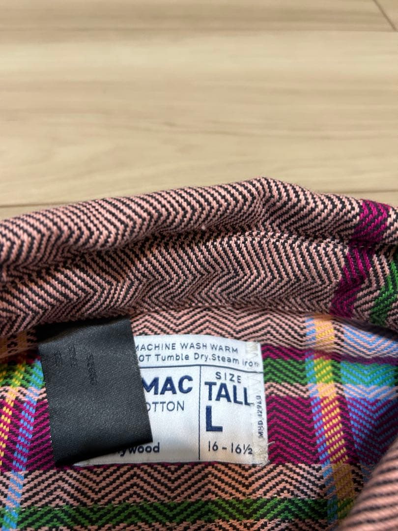 N.HOOLYWOOD BIGMAC ネルシャツ Lサイズ ピンク - メルカリ