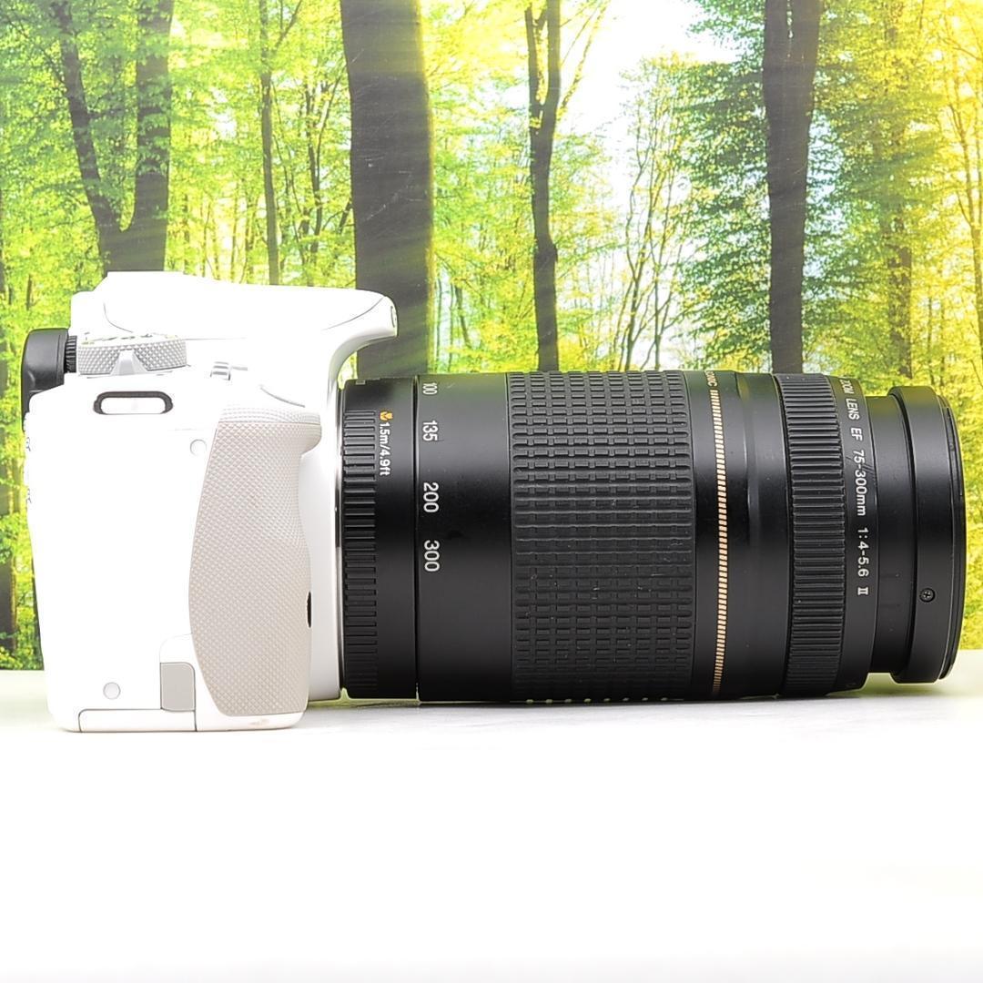 スマホ転送セット☆Canon Kiss X7 超望遠レンズ♪スポーツ撮影に☆