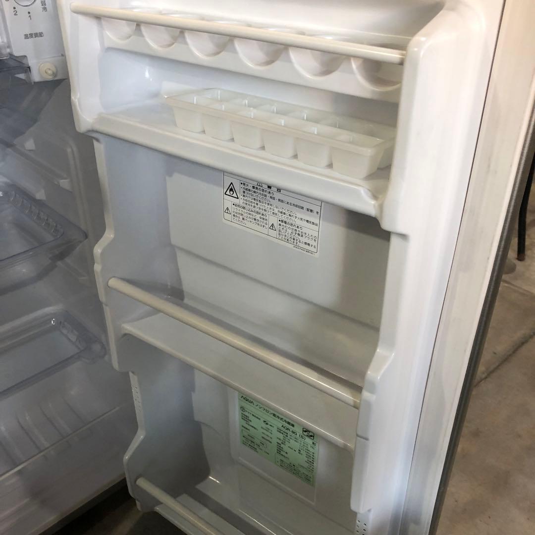 AQUA 75L 冷凍冷蔵庫 1ドア AQR-8G(S)