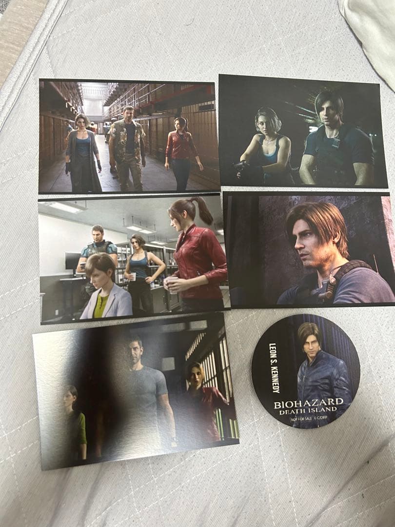 バイオハザード デスアイランド 特典 ポストカード 全5種類
