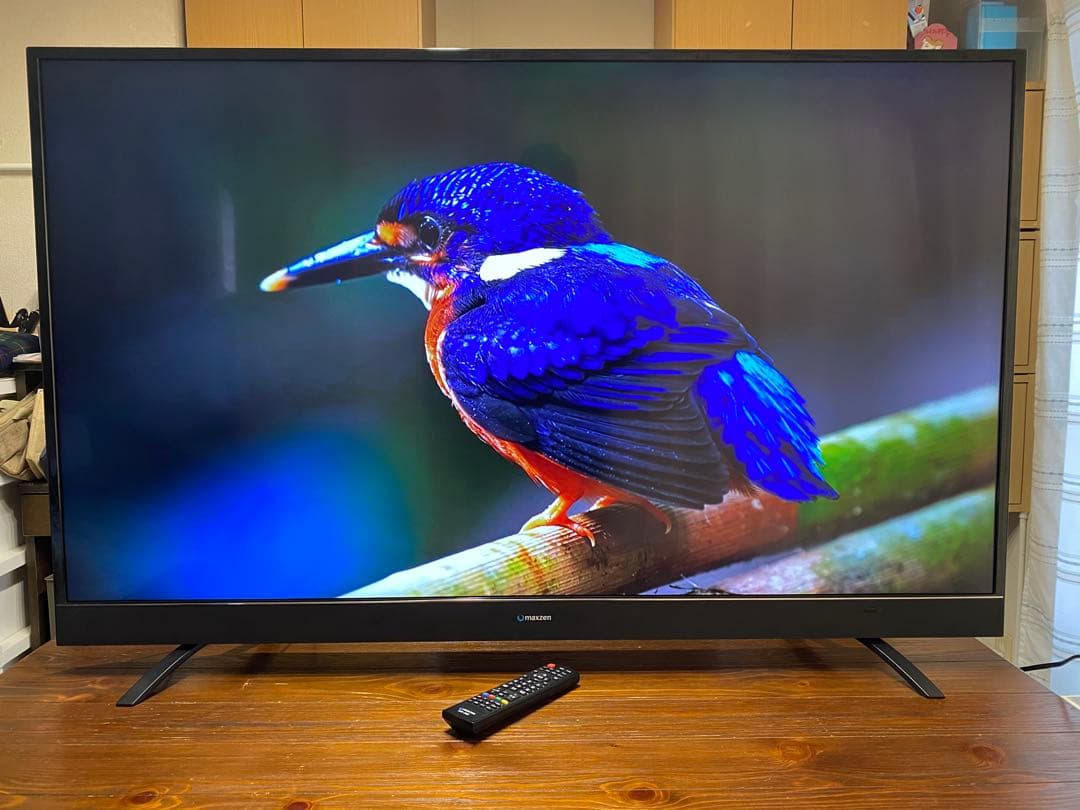 4K 55インチ液晶テレビ maxzen JU55SK03 おまけ付属
