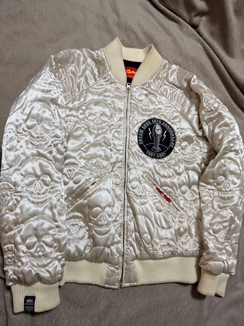 2面用 CREAM SODA 龍 日本限定版 スカジャン vintage サテン - メルカリ