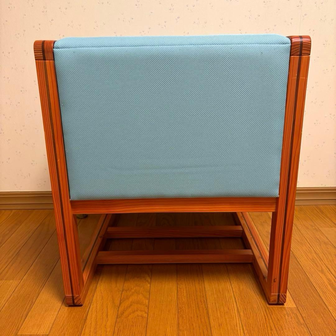 美品】お洒落 ラウンジチェア 大手企業設置品 北欧風 天然木 美品】お洒落