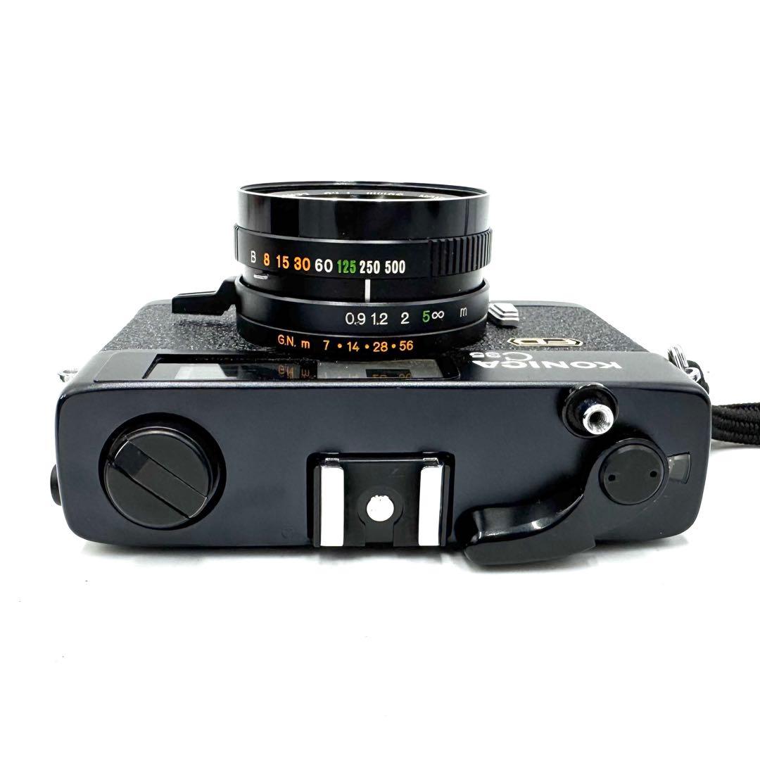 美品 Konica コニカ C35 FD ブラック フィルムカメラ