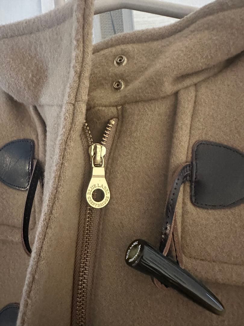 BLUE LABEL ベージュ ダッフルコート 36