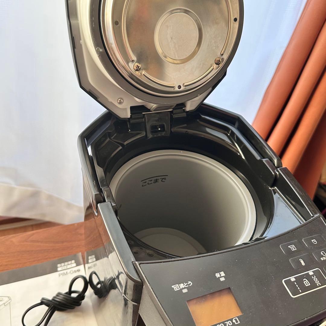 リコール済み】タイガー電気ポットとく子さん 2.2LブラックPIM-G220K