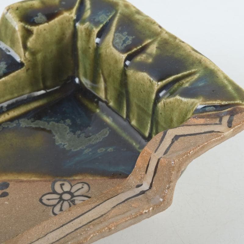 北大路魯山人作 織部焼 角向付 共箱 M 9721 - メルカリ