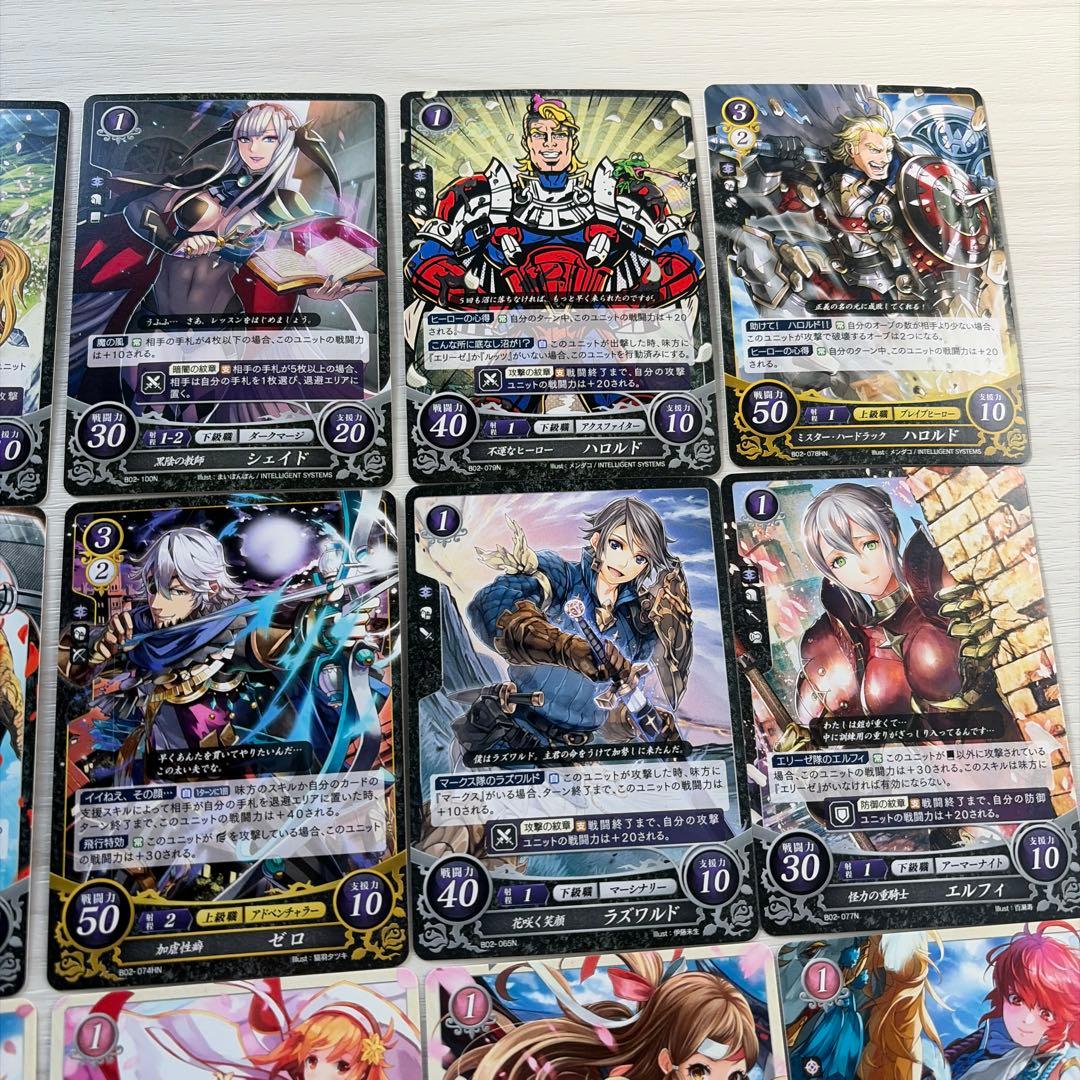 ファイアーエムブレムサイファ 28枚まとめ売り ファイアーエムブレムif