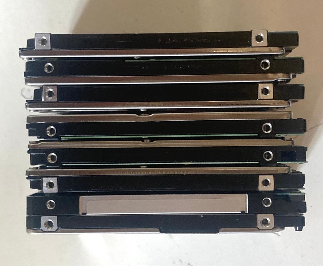 動作確認済 2.5インチ HDD 1TB SATA 8個セット