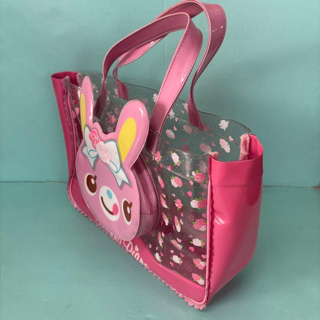 平成レトロ メゾピアノMezzo Pianoビッグみみちゃんトートバッグ 美品