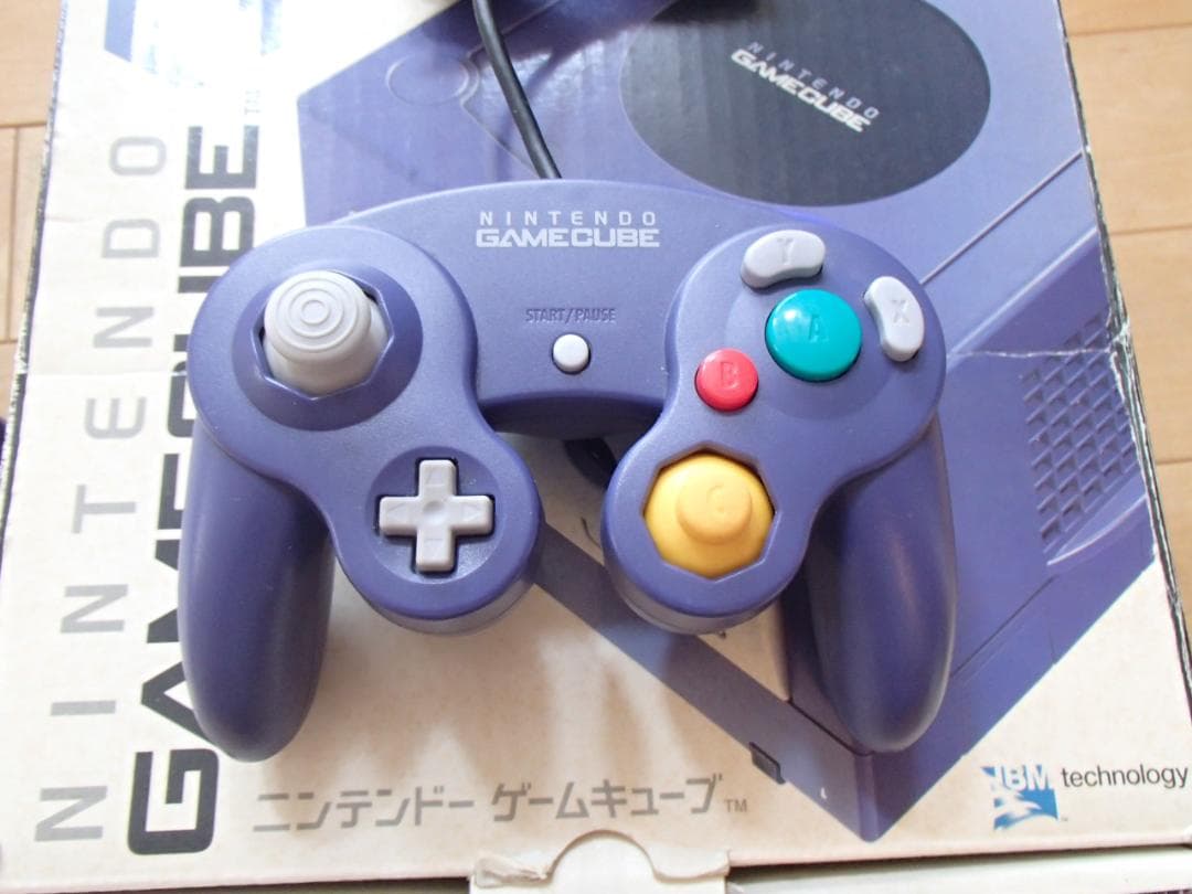 GAMECUBE 動作品 元箱 説明書等フルセット テスト用スマ