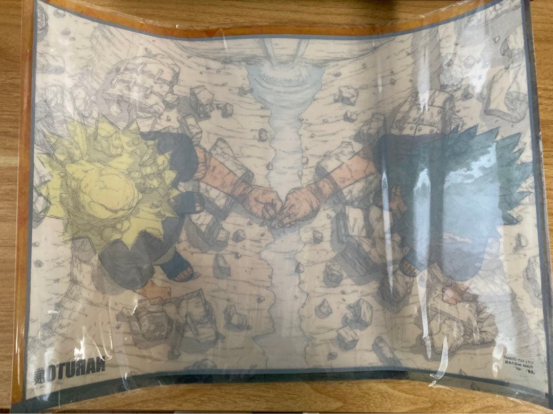 NARUTO展 クリアポスター 終末の谷ver - メルカリ