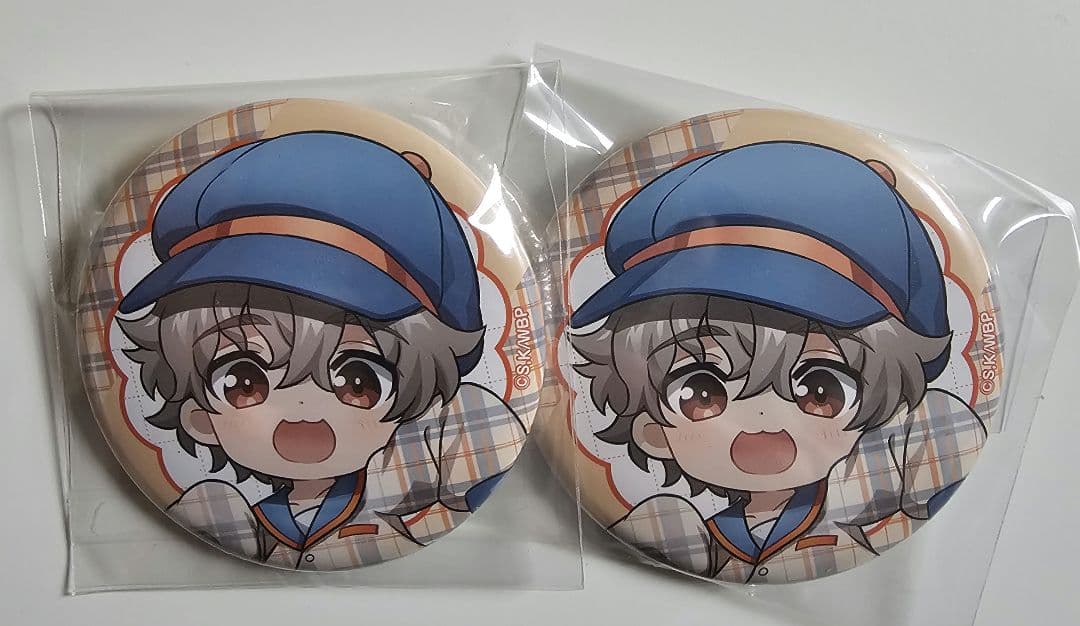 ウィンブレ 兎耳山丁子 缶バッジ - メルカリ