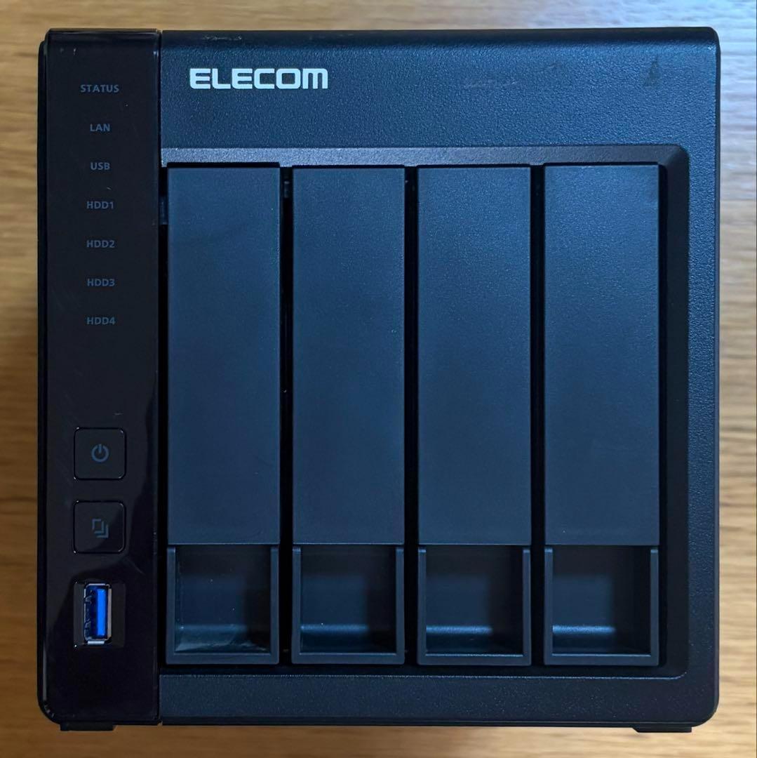 QNAP OEM NAS TS-431P同等品 エレコムNSB-5A12T4BL