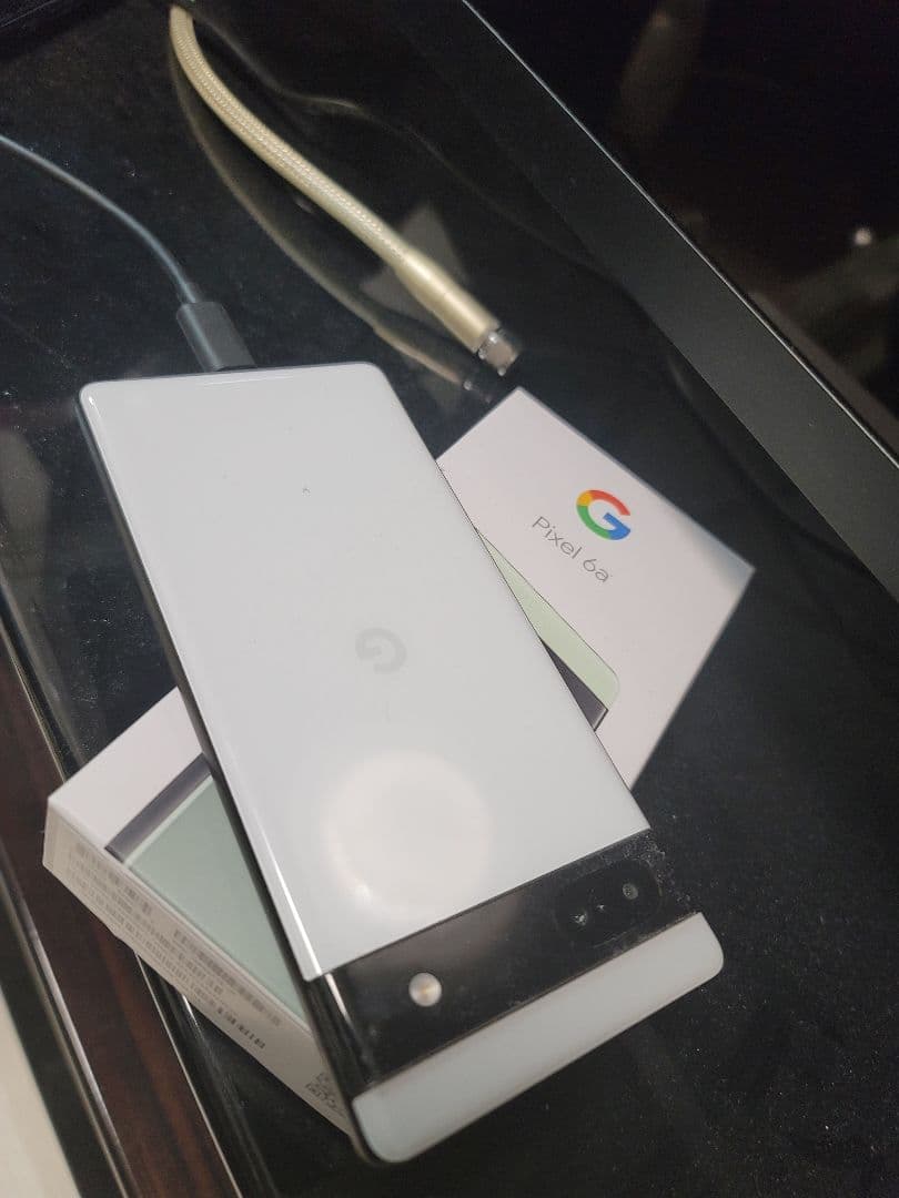 googlePixel6a ピクセル6a SIMフリー 白色 - メルカリ