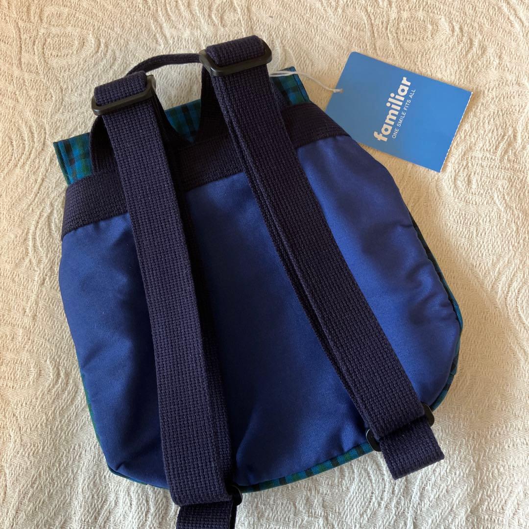 新品タグ付き】ファミリア リュック 定番チェック 一升餅 1歳 ベビー