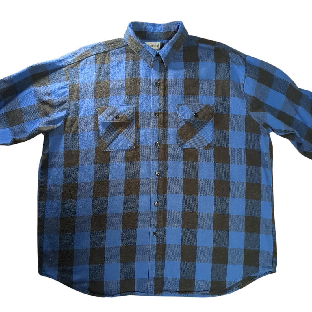 FIVE BROTHER 70~80年代 四角タグ ネルシャツ USA 3XL - メルカリ