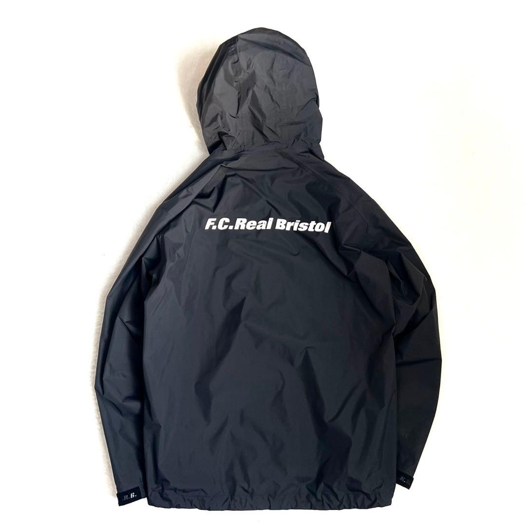 【F.C.Bristol】 撥水マウンテンパーカー レインジャケット BK XL