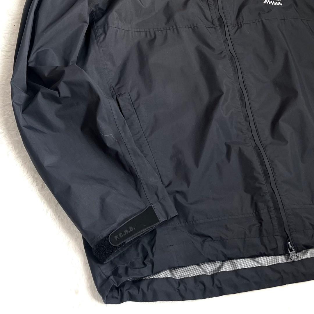 【F.C.Bristol】 撥水マウンテンパーカー レインジャケット BK XL