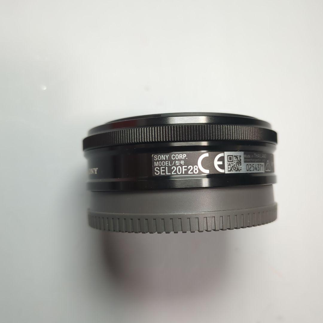 ソニー E 20mm F2.8 SEL20F28 プロテクタ等付き 美品
