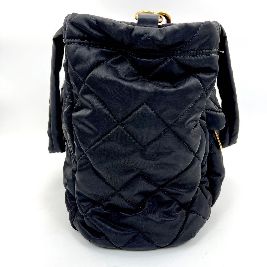 超美品 マークジェイコブス マザーズバッグ キルティング トート