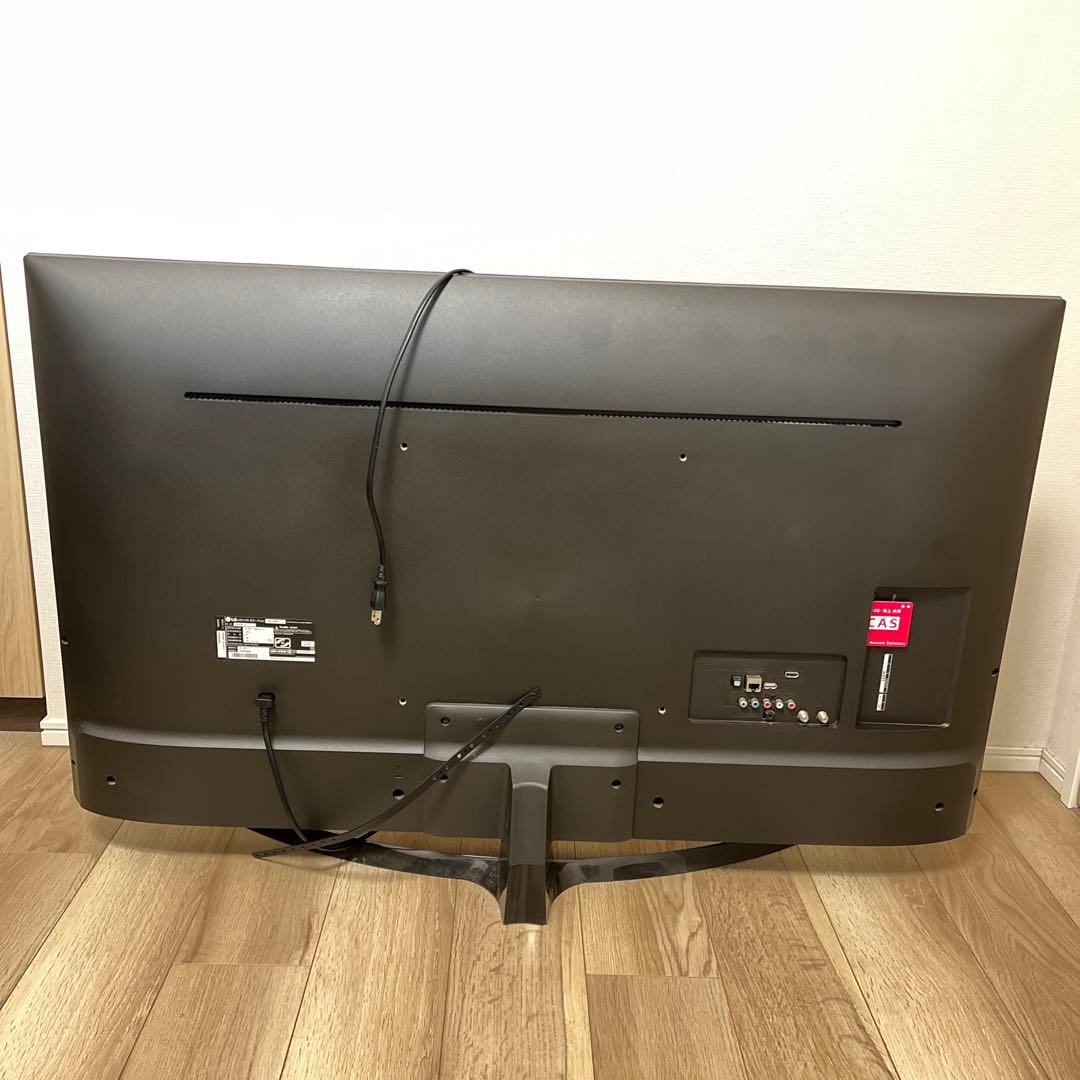 【画面が紫がかるためジャンク】LG 49型4Kテレビ 49UJ630A