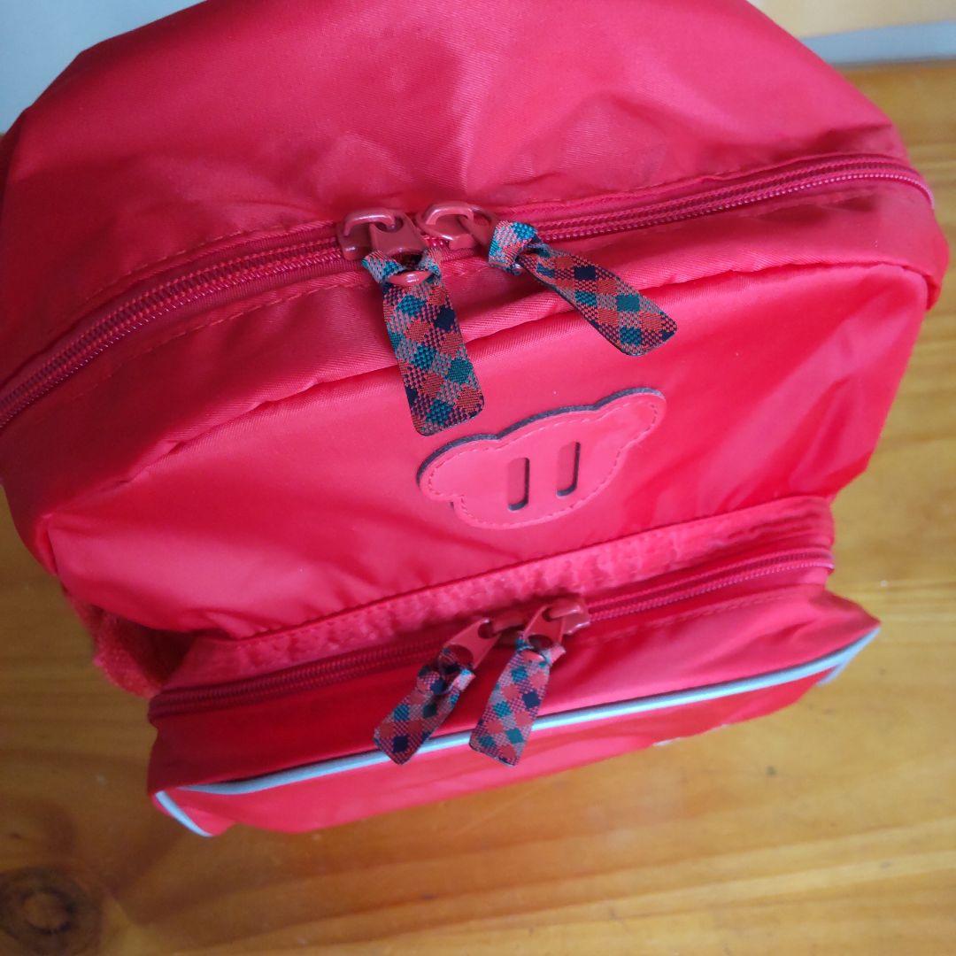 《新品》familiar（ファミリア）赤 ファミリア リュックサック