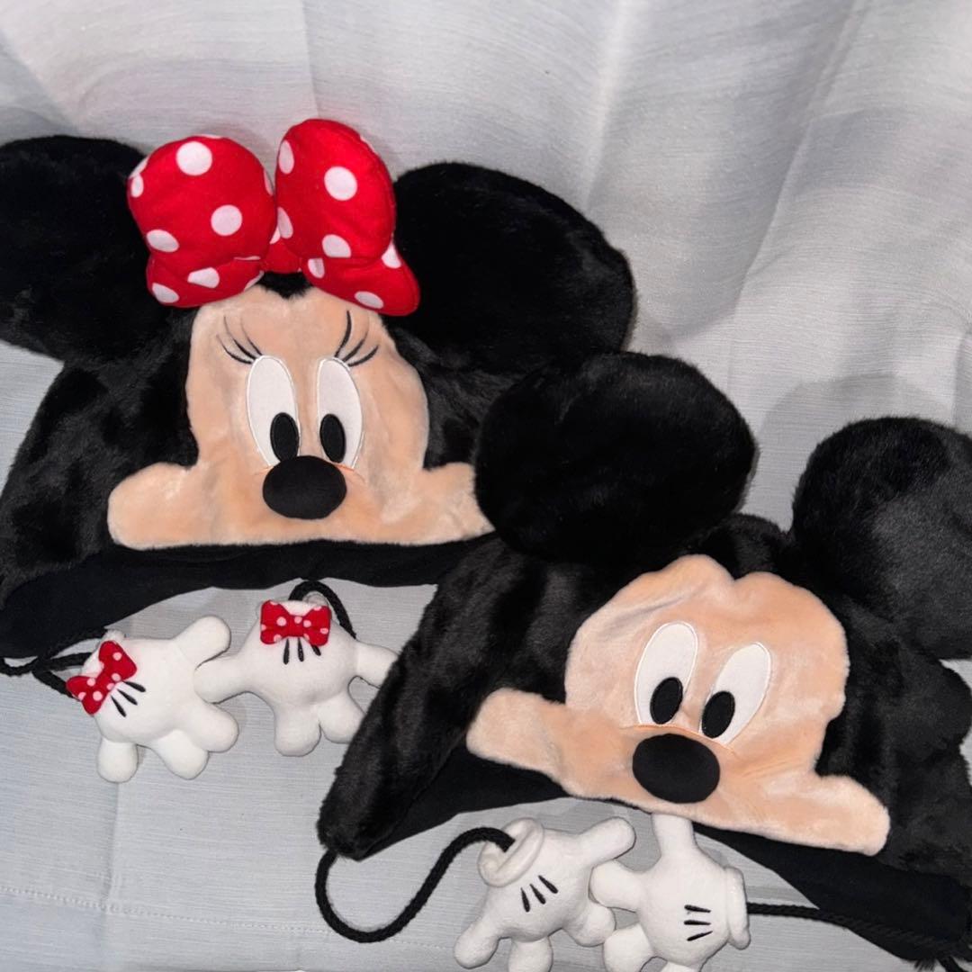 値下げ中 ディズニー ファンキャップ ミッキー&ミニー 販売終了商品