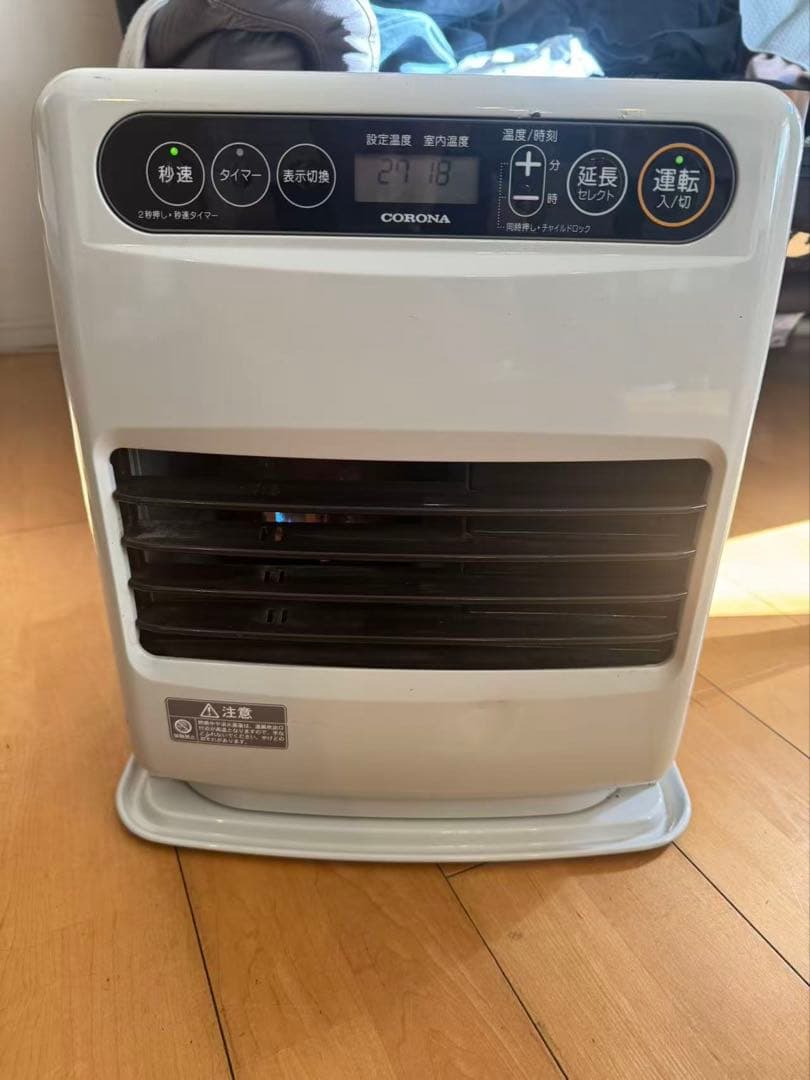 コロナ✨灯油ファンヒーター FH-G3218Y-W
