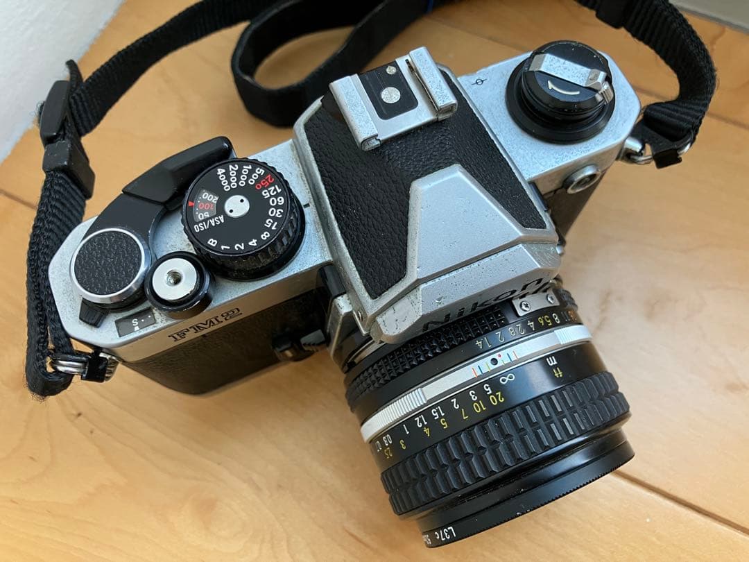 Nikon FM-2 ／F1.4単焦点レンズ＋PLフィルター付