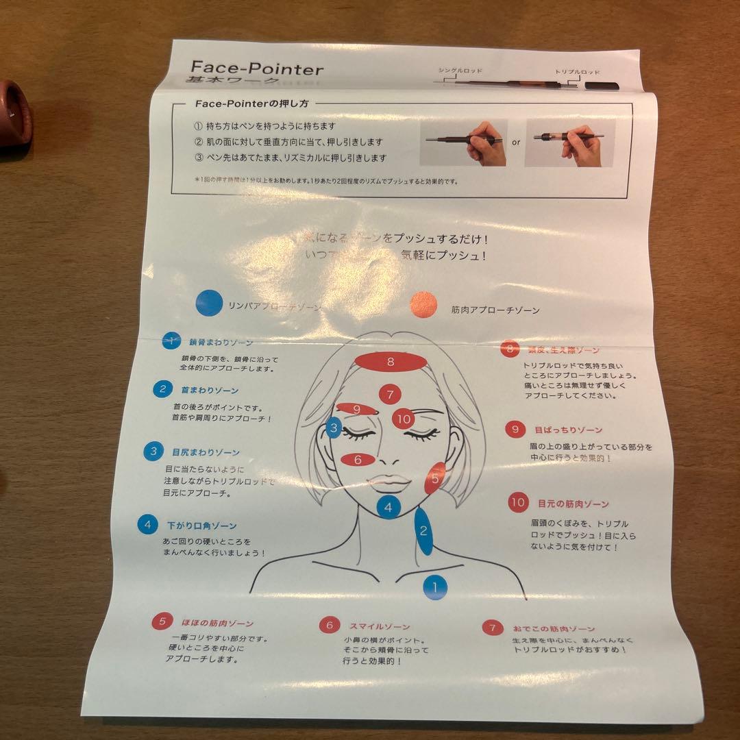 FACE POINTER II フェイスマッサージツール