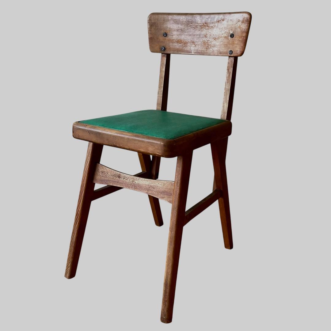 【希少】オールドマルニ ダイニングチェア 木製 椅子 ビンテージ 古道具 希少 マルニ木工 チェスカチェア② ビンテージ オールド ダイニング