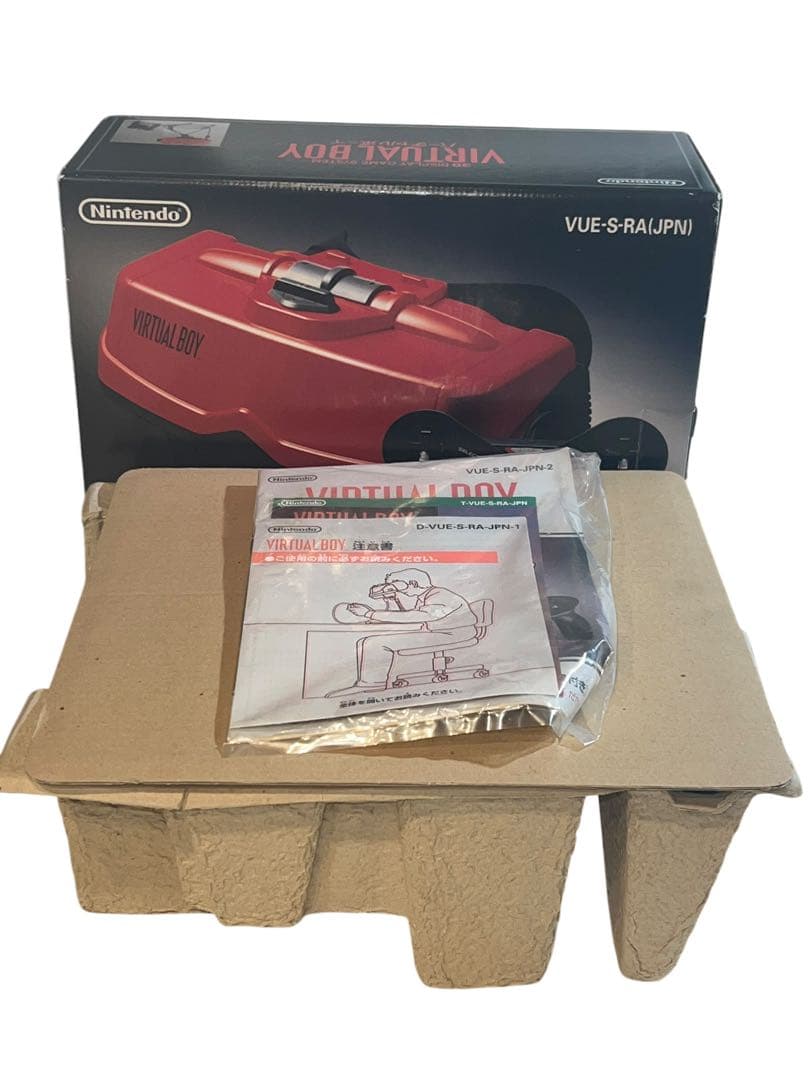 バーチャルボーイ　本体　箱説あり