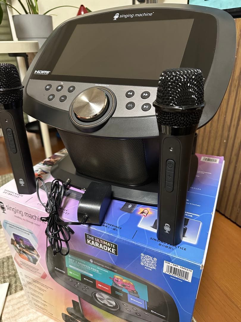 Singing Machine カラオケ プレーヤー Costco Singing Machine Wi-Fi カラオケマシーン | Costco Japan