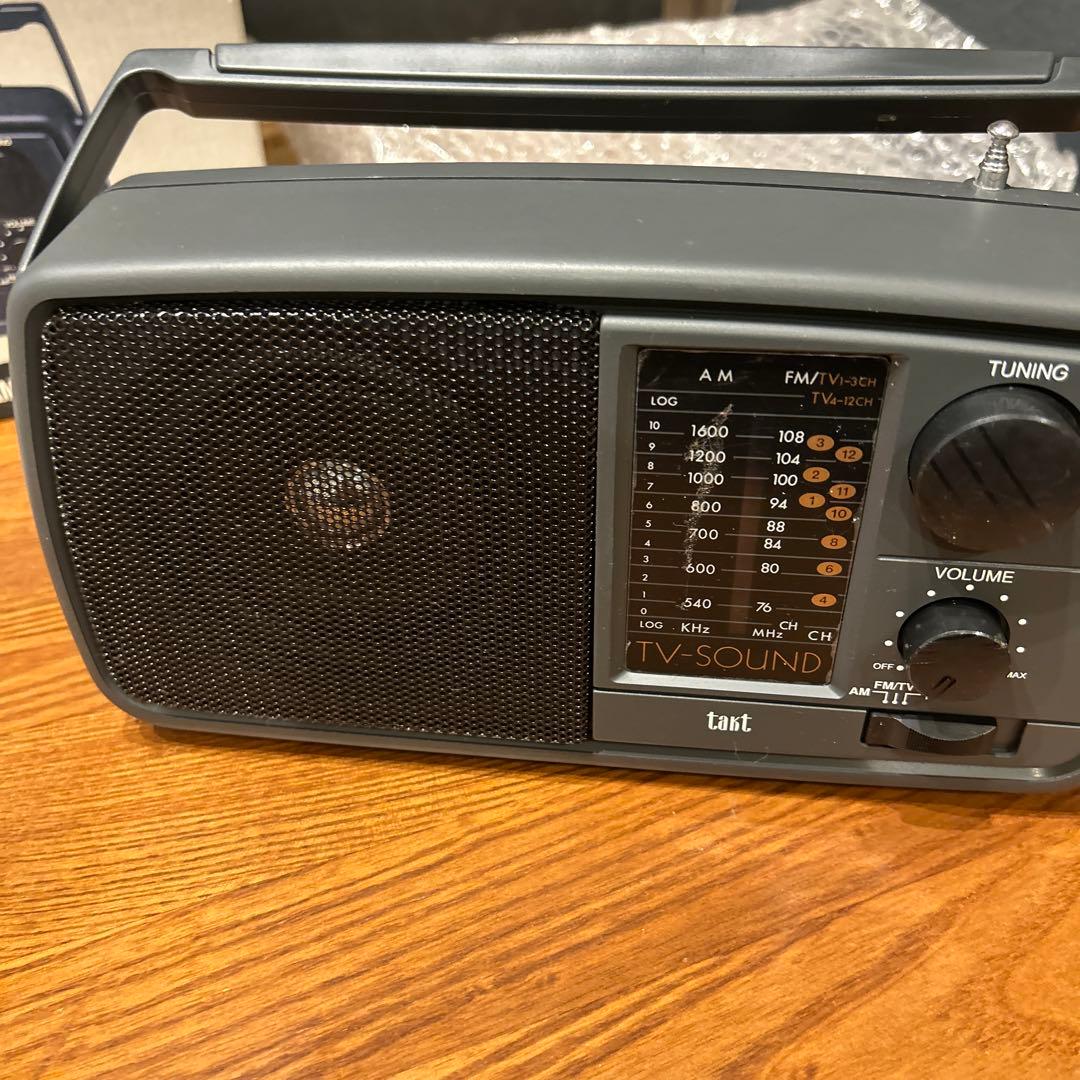レトロ　ラジオ　takt tr-355