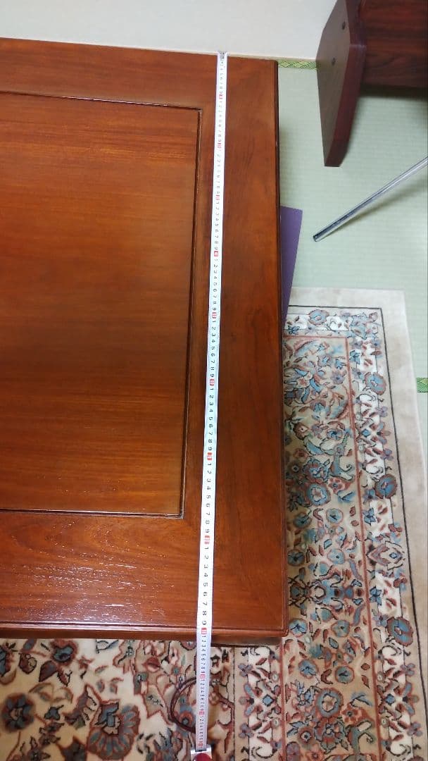 木製座卓 KG-TS-0160 寿仙 花梨