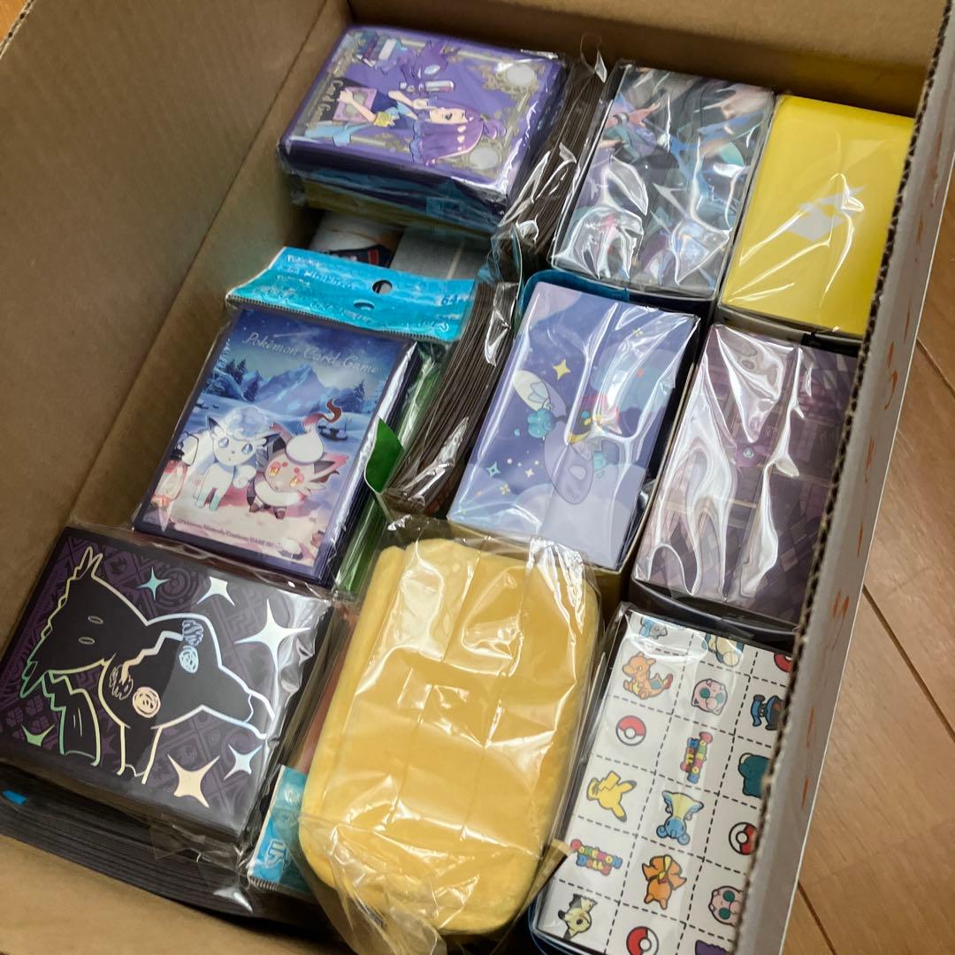 ポケカサプライ】スリーブ・プレイマット・デッキケースセット全18点セット