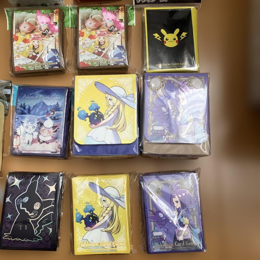 ポケカサプライ】スリーブ・プレイマット・デッキケースセット全18点セット