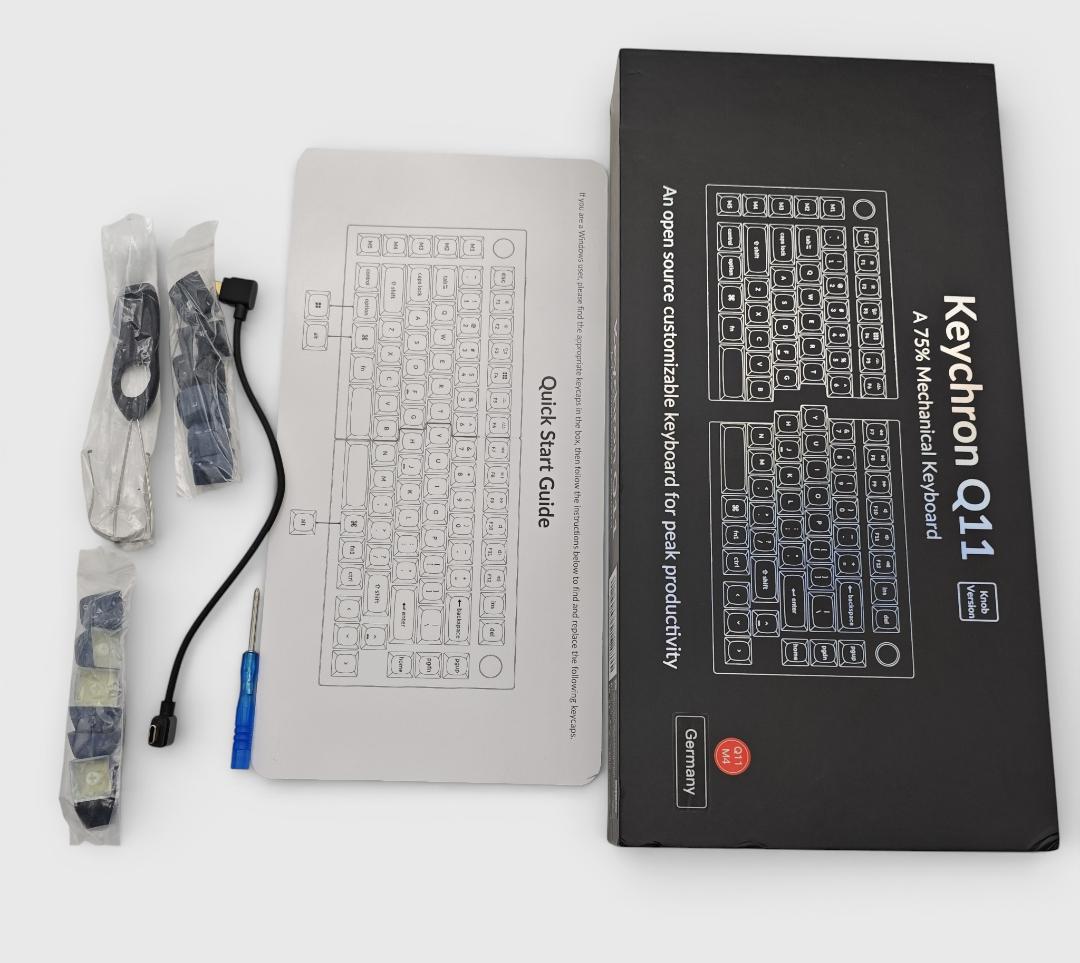 Keychron Q11 75% バナナ軸 DE-ISO配列 - メルカリ