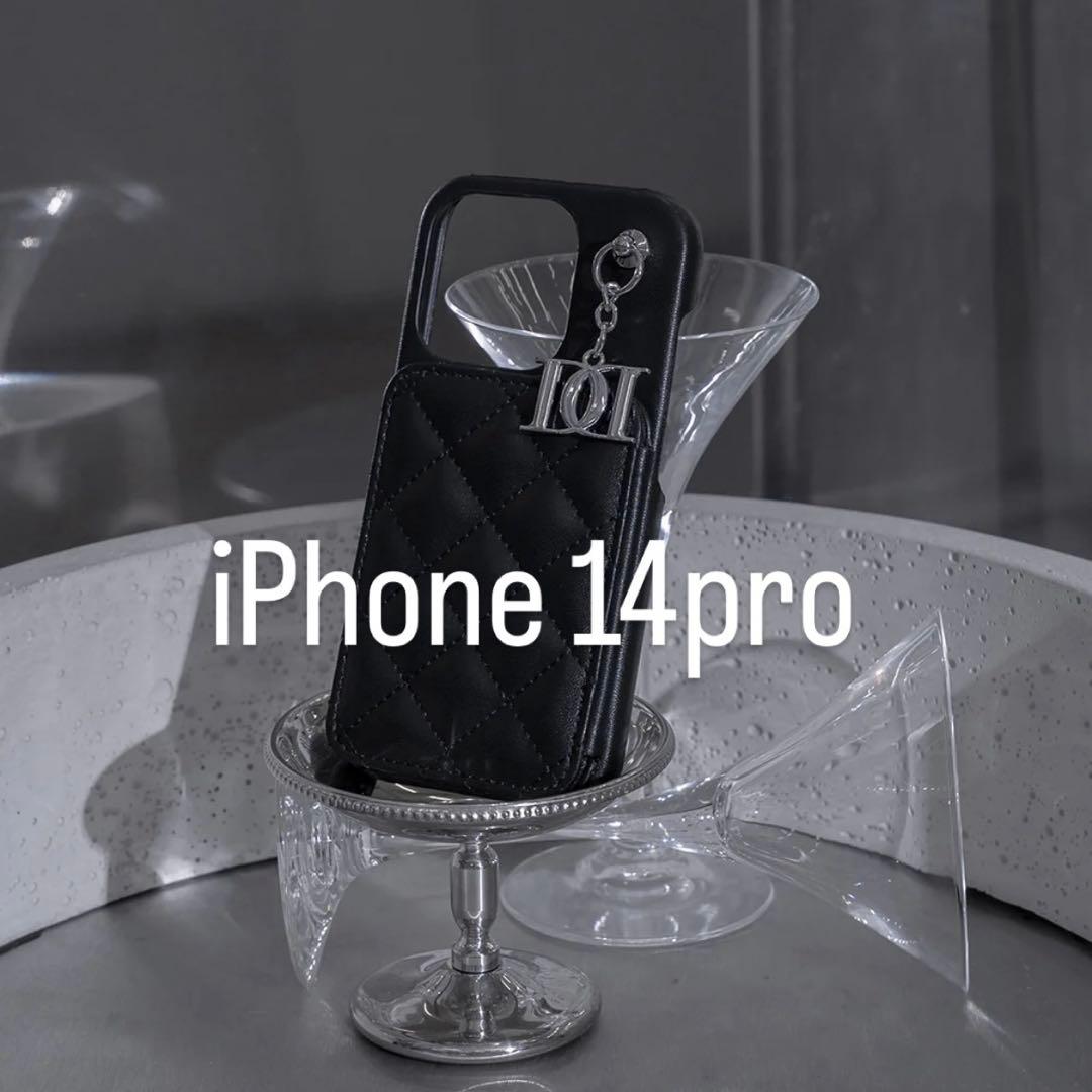 darich キルティングミラーDDチャームiPhoneケース 《BLACK》 - メルカリ